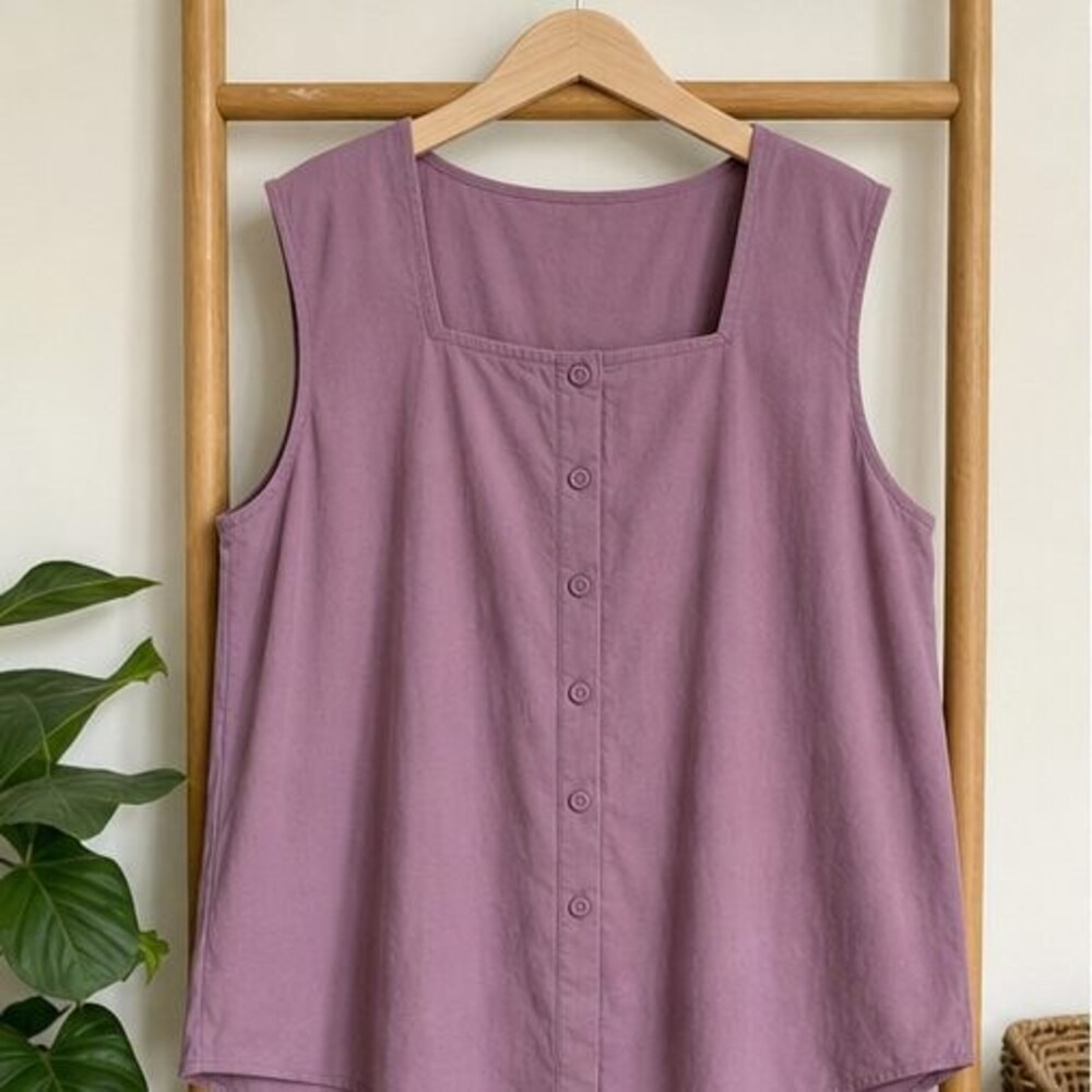 Mauve Wrap Blouse